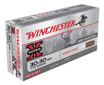  Winchester Super X 30- 30win 170gr Power Point 20rd Box # X30303