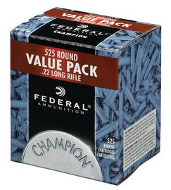 Federal Champion 22LR 36GR CPHP 525RD Value Pack #745