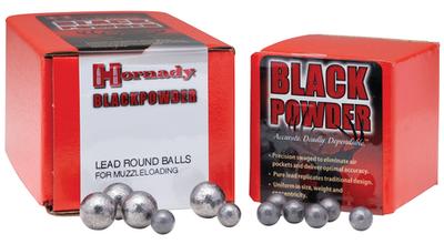  Hornady 44cal .451 Diameter Lead Balls 100ct Box # 6060