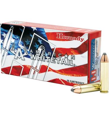 Hornady American Whitetail 450Bushmaster 245GR InterLock 20RD Box #82242