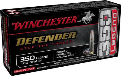 Winchester Defender 350Legend 160GR Bonded Protected HP 20RD Box #S350PDB