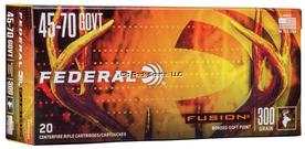 Federal Fusion 45-70Govt 300gr Soft point 20rd box #F4570FS1