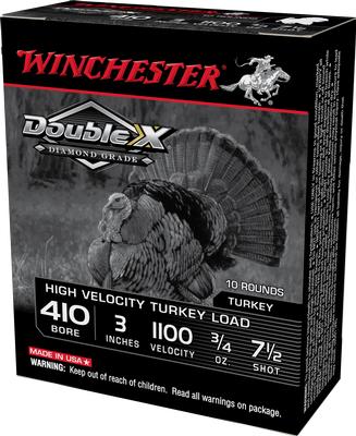 Winchester Double X Diamond Grade Turkey 410ga #7.5 3