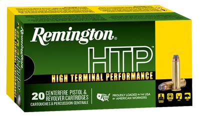 Remington HTP 38SPL+P 158GR LHP 20RD Box #RTP38S12A #22297