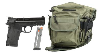 Smith & Wesson M&P Shield Bundle 380acp 3.675' w/ 3-mags & Bugout Bag #14153